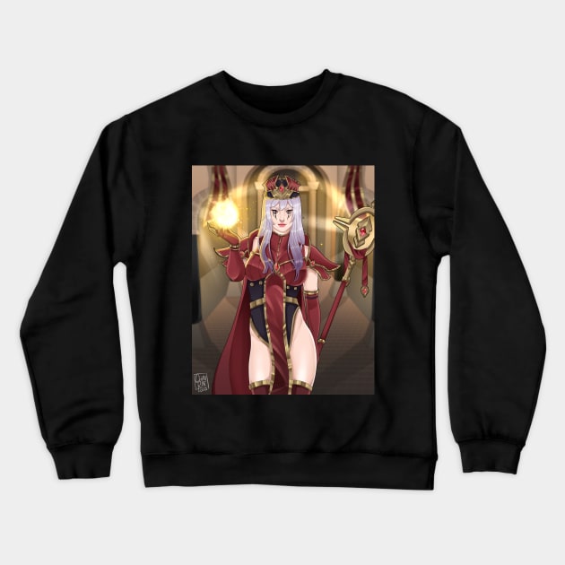 Sally Whitemane Crewneck Sweatshirt by Chairae